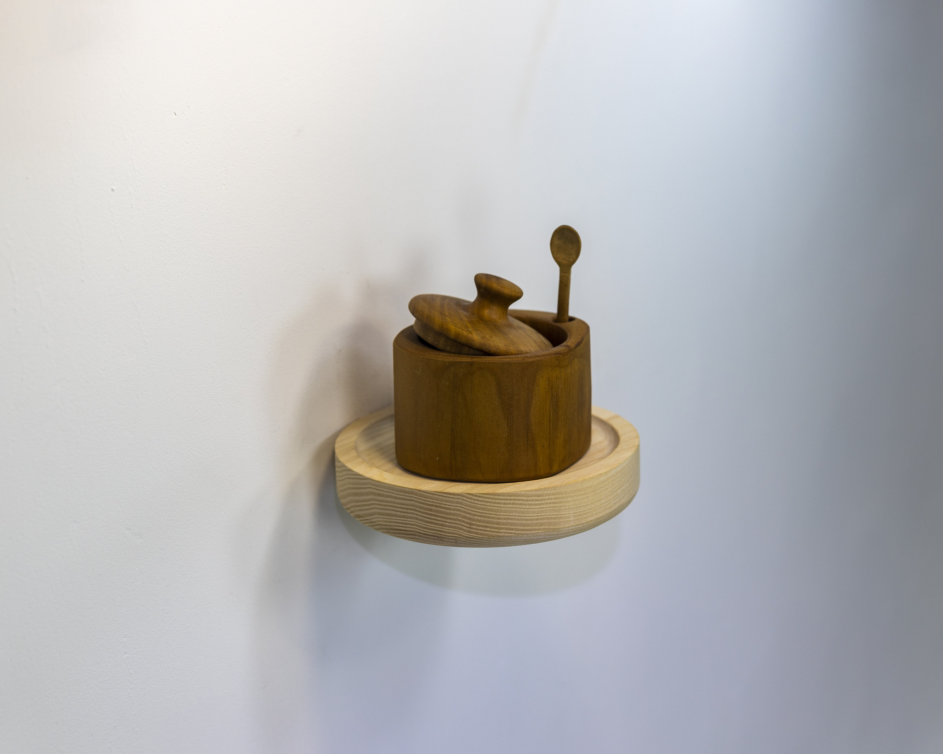 Round Wood Wall Shelf Wall Décor Floating Shelf Small Etsy Australia