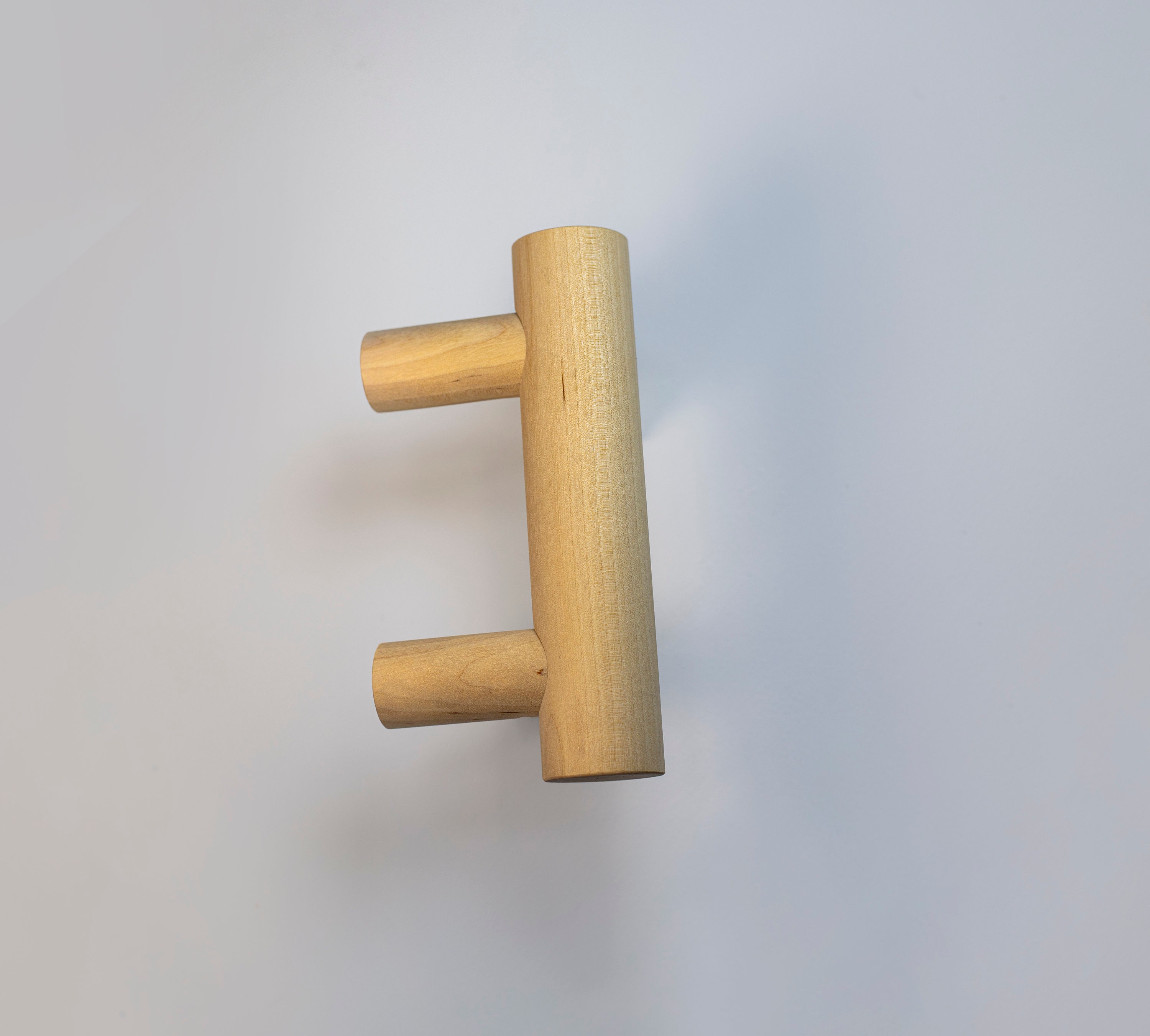 Wooden door handler. Sauna knob, hardware desk, or hutch, wardrobe, dresser, cupboard, kitchen cabinet drawer pull, bespoke  eco furniture