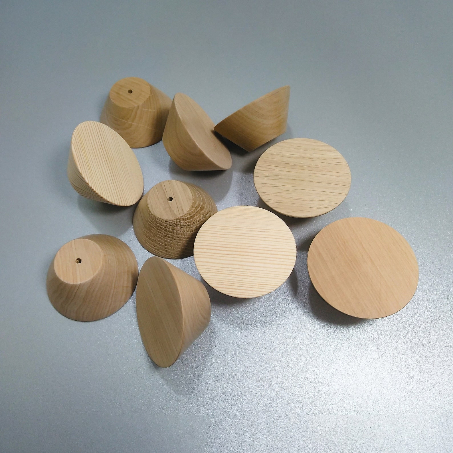 Tapered Wood Handles for Doors and Drawers of Etsy