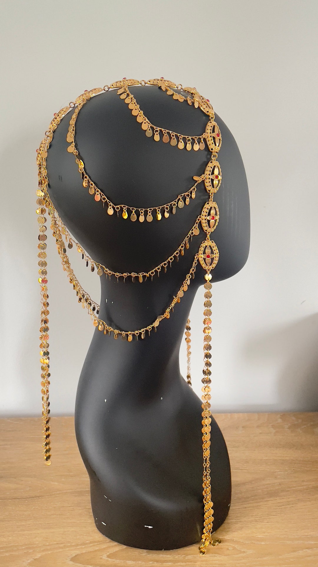 khaleeji headpiece