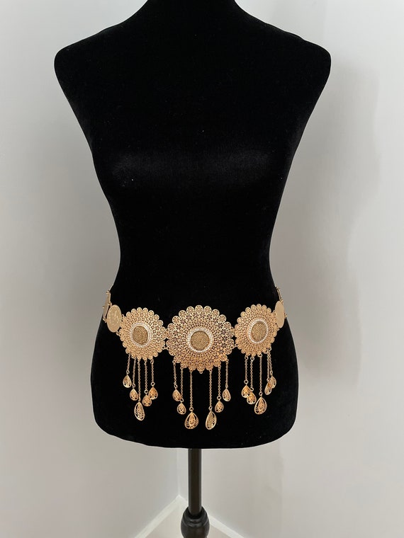 Kurdish Gold Belt Etsy