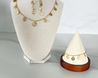 Simple Lira Necklace set