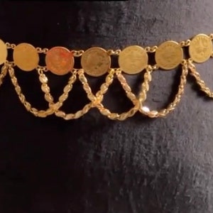 Lira/Tassel Belt for Thobe or Kurdish clothing accessories for traditional wedding wear/Lira Co Jewelry