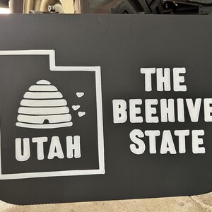 UTAH Vintage State Mudflaps