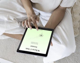 When I Am Gone digital file for e-readers.