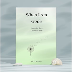 Livre de poésie - When I Am Gone (broché)