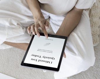 I Missed You Quietly Today digitale Datei für E-Reader.