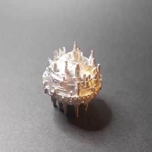 Twilight Imperium War Sun model - Pewter Cast
