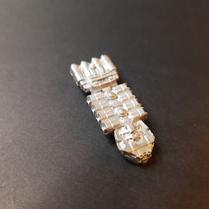 Twilight Imperium Carrier model - Pewter Cast