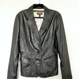 DANIER Genuine Leather Blazer