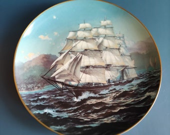 Vintage Sterling Silver 999 Clipper Ship Frame by Takehiko Seki - Etsy