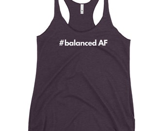 Women's Racerback Tank Top - Soft Tri-Blend Sleeveless Top