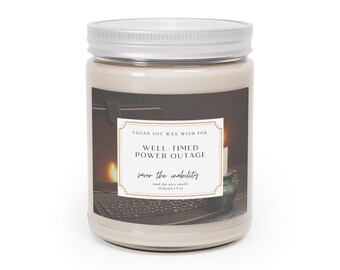 No Break Relaxing Aromatherapy Candle - Handgegoten met natuurlijke sojawas en katoenen lont - 9oz