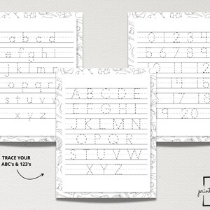 CUSTOM Name Tracing Packet, Handwriting Practice, Name Writing, Name ...