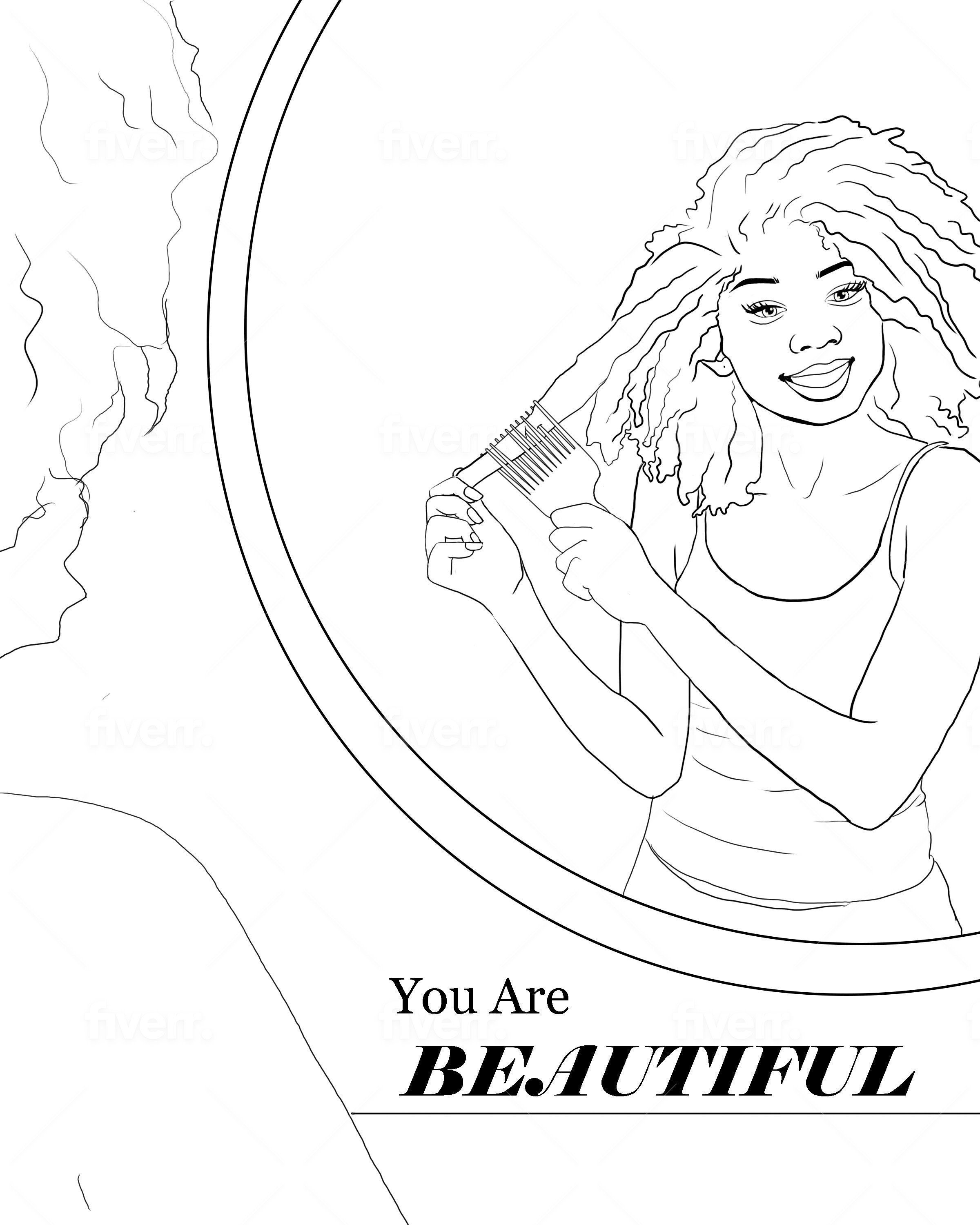Detailed Coloring Pages For Teenage Girls
