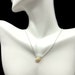 Raw Fire Opal Drill-Thru Necklace w/ 925 Sterling Silver Chain [Handmade & Ships from Boise, ID]