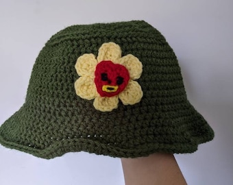 BTS / BT21 Heart Flower Bucket Hat