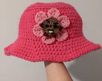 BTS / BT21 Cookie Flower Bucket Hat