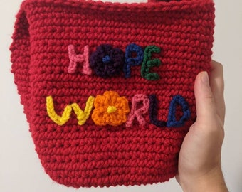 Hope World Flower Purse
