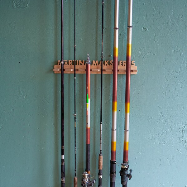 Fishing Rod Display Etsy