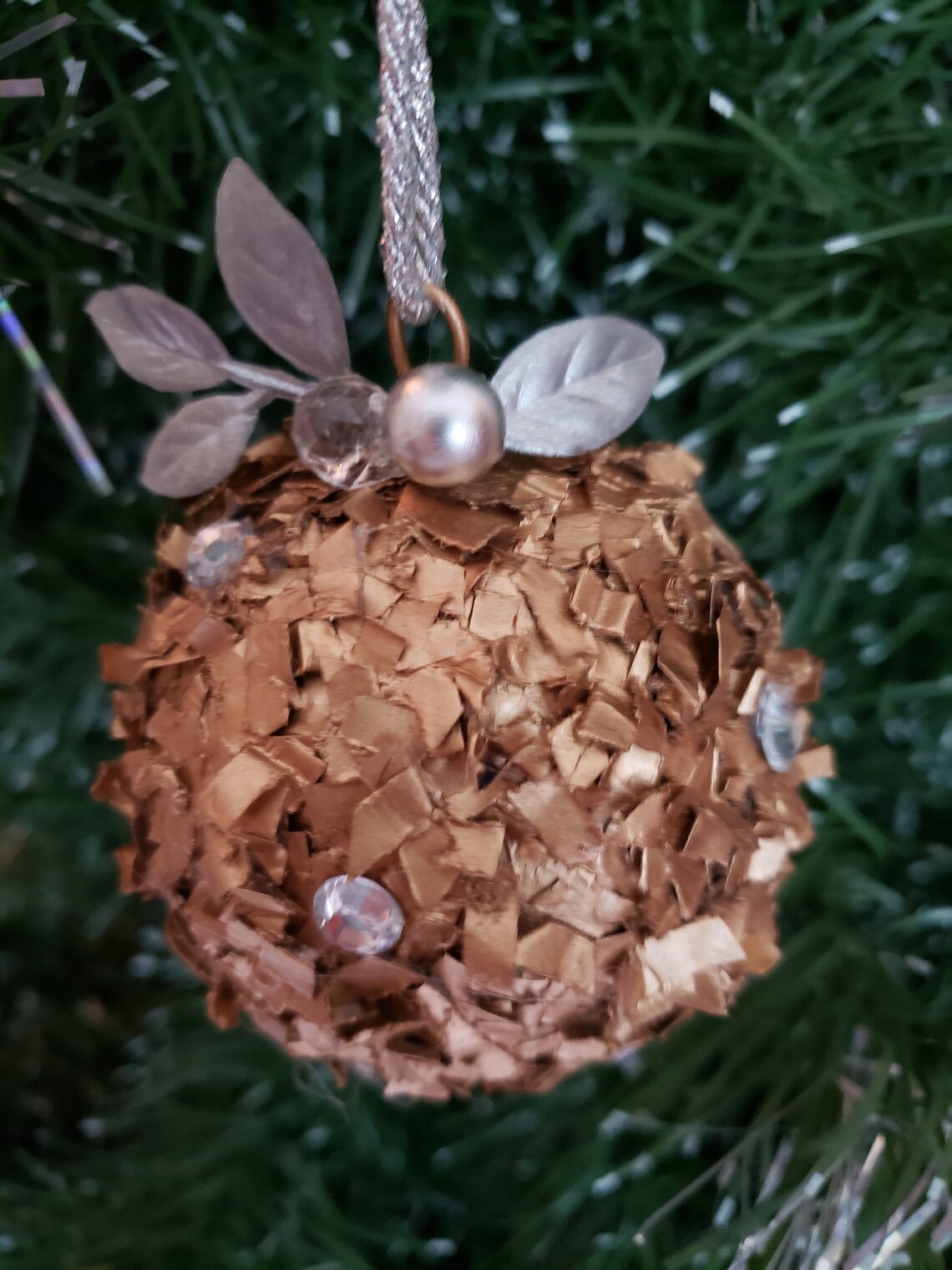 Unique Paper Mache Christmas Ornament Etsy