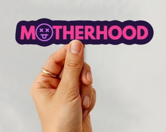 Mom Sticker Gift Vinyl Funny Motherhood Mom Life Skeleton Decal Stickers