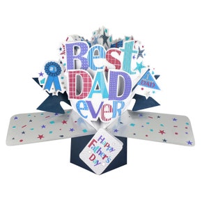 Il miglior papà di sempre Biglietto pop-up 3D per la festa del papà
