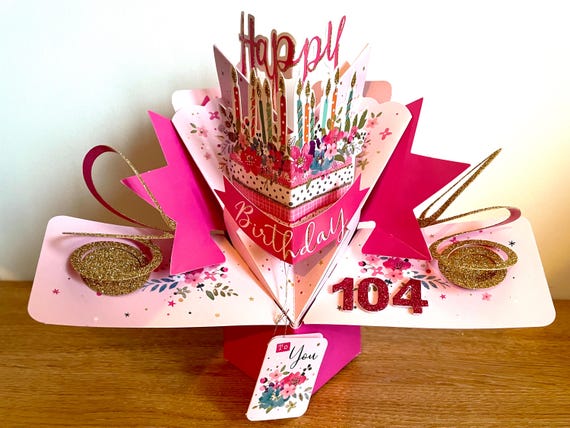 Card pop up per augurare buon compleanno - La Coppia Creativa