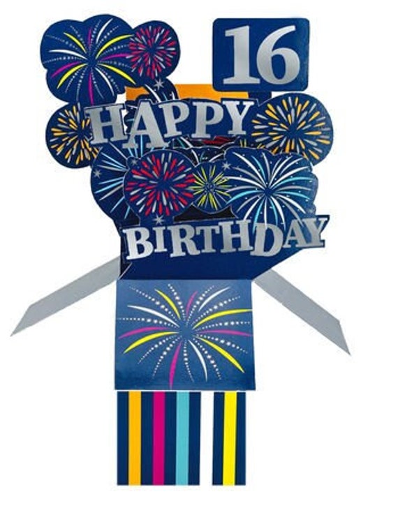 Biglietto Di Auguri 3D Pop-up Musicale Con Luci - Compleanno Uomo Donna Ragazza Bambino - 2