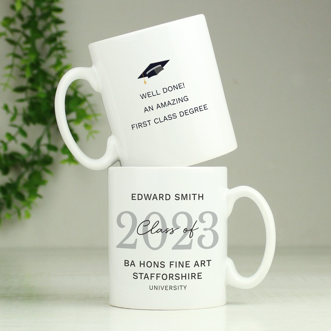 Personalised Class of 2023 Graduation Mug Gift - Etsy