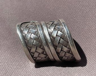 Karen Hill Tribe Silver Ring |  98.5% Silver | Adjustable Silver Hand Woven Ring