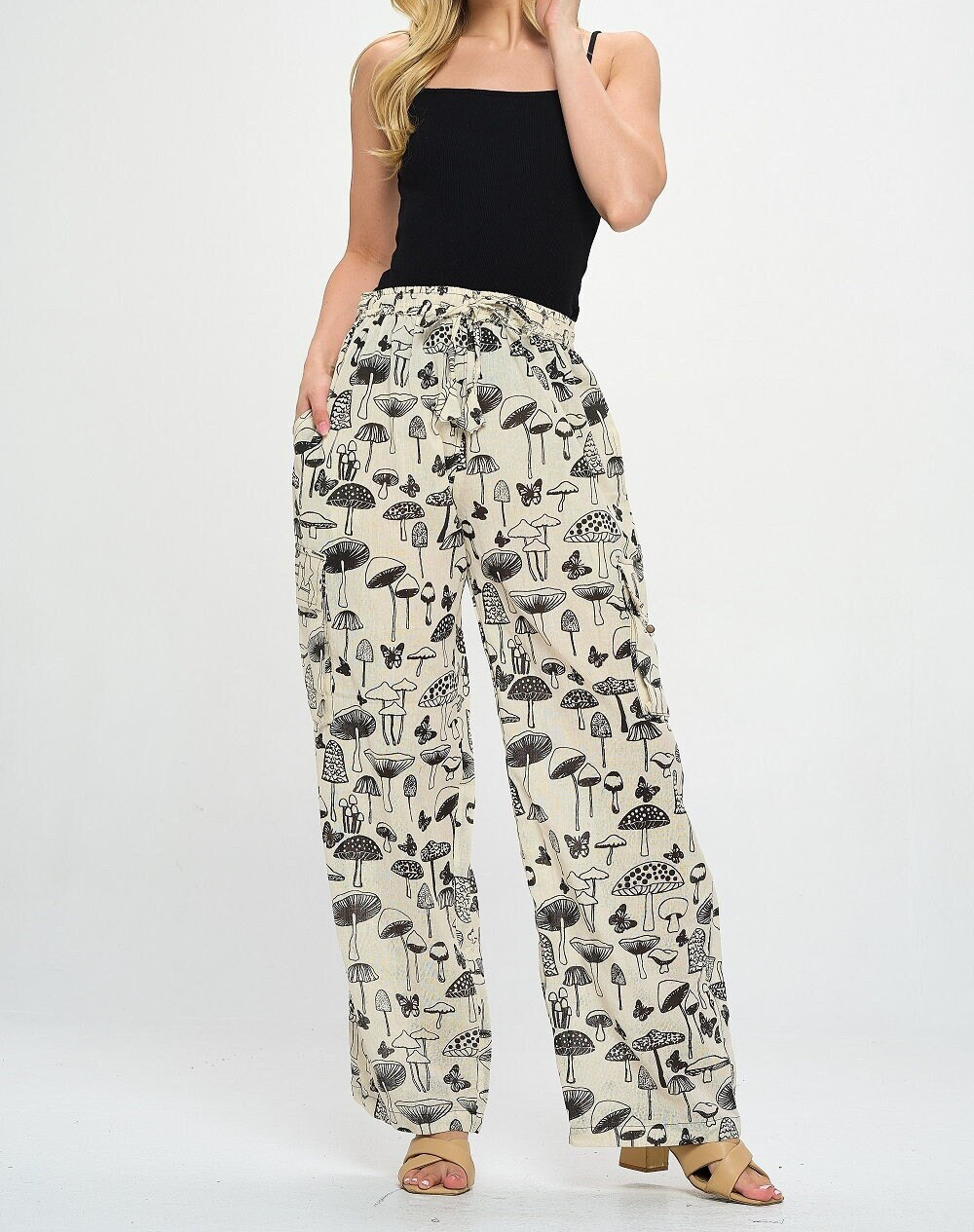 Reflective Mushroom Joggers Etsy UK