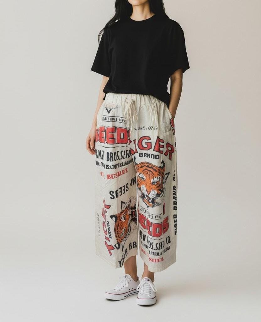 Vintage seed sack - Etsy 日本
