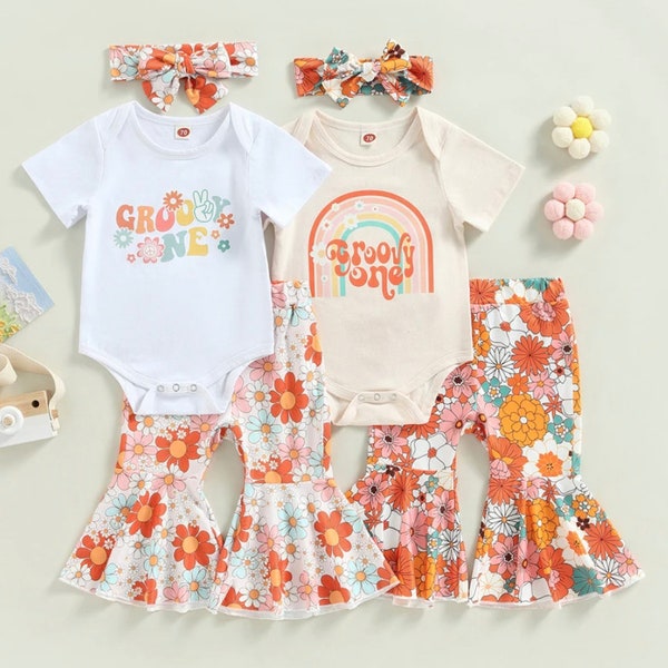 A Groovy One Birthday Outfit Etsy