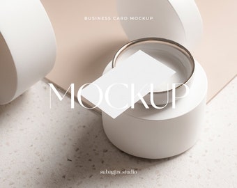 Vlux - Business Card Mockup for Photoshop #04 ( Digital Download )