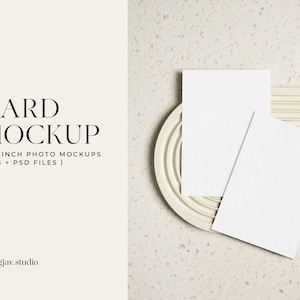 13x18 Karte Boho Minimal Mockup,Hochzeitsbriefpapier Mockup,Karten Mockup,Hochzeitseinladung Mockup, PSD Smart Objekt