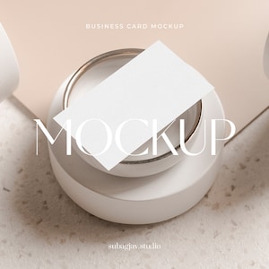 Vlux - Business Card Mockup for Photoshop #01 ( Digital Download )