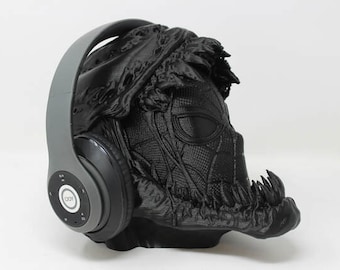 Spiderman Venom Headphone Stand | Perfect Gamer Gift Headset Stand | Spiderman Venom Paintable Bust and Headphone Holder