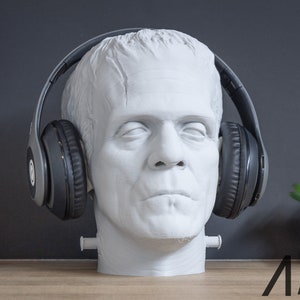 Frankenstein Headphone Stand | Monster Headphone Holder | Classic Monster Headset Holder |  Frankenstein Perfect Gamer Gift