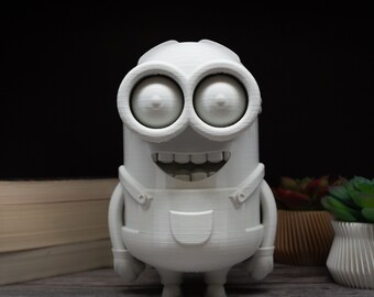 Minion Stand | Headphone Holder, Gaming Accessories, Desktop, Minion Bust | Paintable Bust