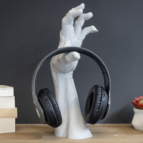 Mandalorian Headphone Stand Headphone Holder Gaming Room Etsy