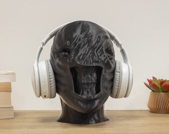 Chatterer Headphone Stand | Horror Movie Headset Stand | Gamer Gift| Nerd-Core| Sci-Fi Decor| Sci-Fi Gift| Horror Fans Gift