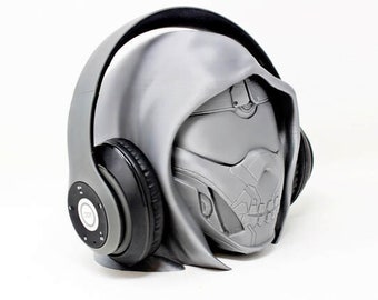 Soporte para auriculares Taskmaster / Soporte para auriculares, Juegos, Decoración de habitaciones, Oficina, Escritorio / Busto pintable Taskmaster