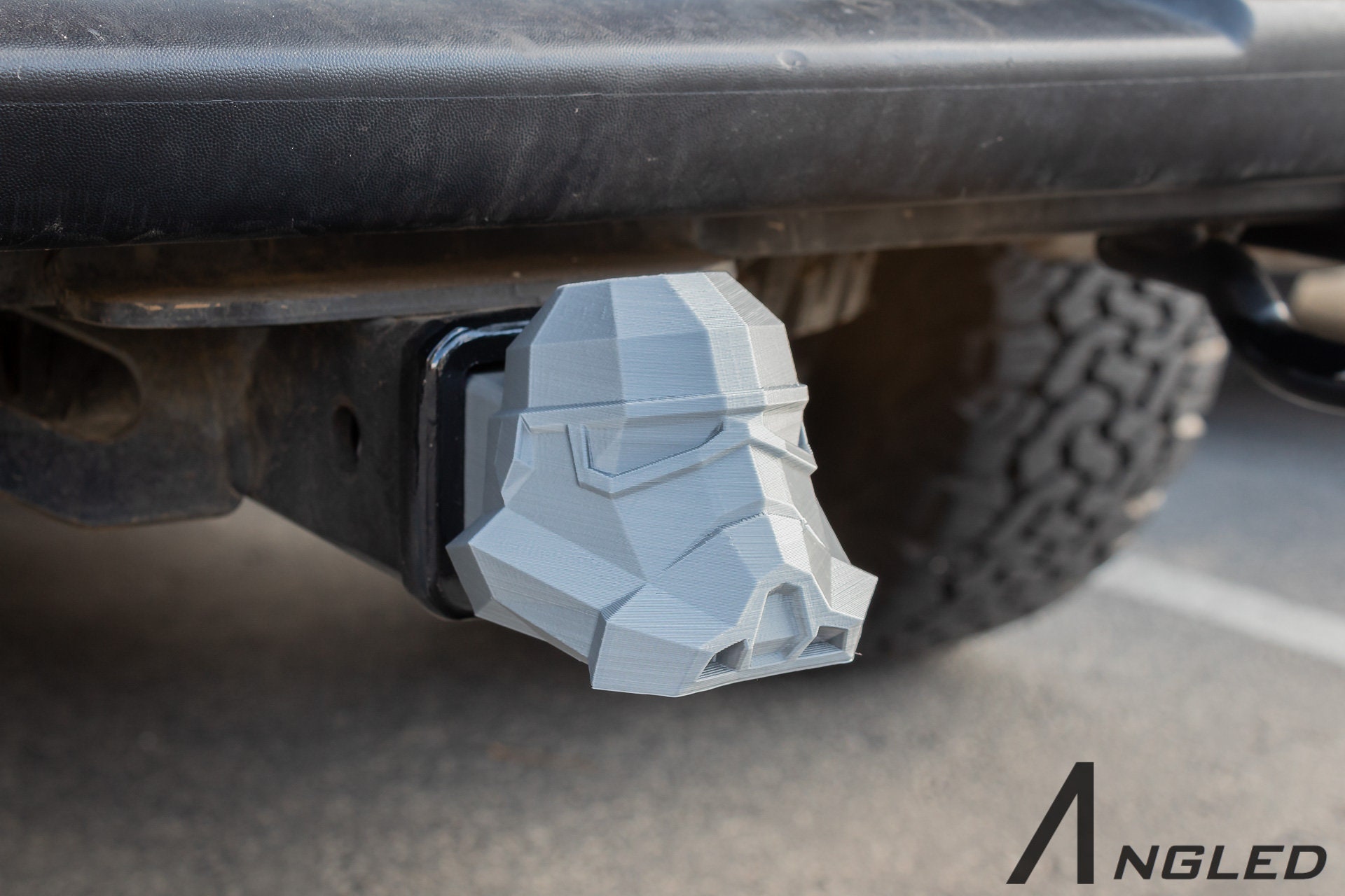 Stormtrooper Trailer Hitch Cover 2 Receiver Plug Tow -  Hong Kong