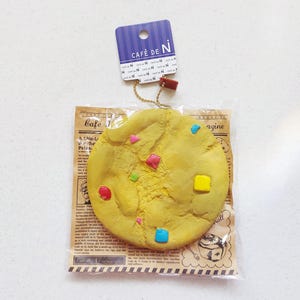 Sällsynt Cafe De N Rainbow Cookie Squishy | Originalförpackning och etikett