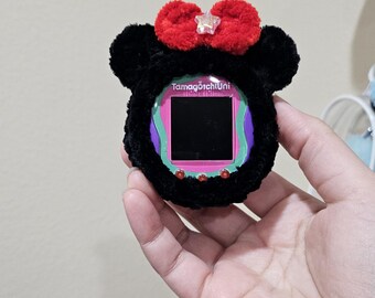 Crochet Tamagotchi Uni, Paradise Cover Case, Bear, Bunny, Handmade