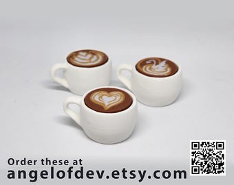 Taza de café con clic: juguete de escritorio para un arte latte satisfactorio