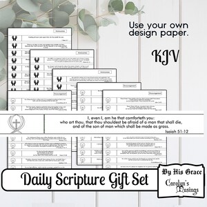 220 KJV scripture in a jar set