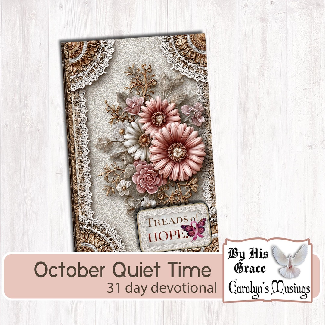 Threads of Hope: A 31-day Devotional Journal Kit October (digital ...