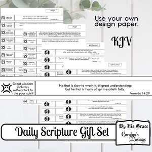jar kit for kid with, 
scripture